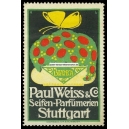 Weiss Seifen Parfümerien Stuttgart (Schmetterling 001a)