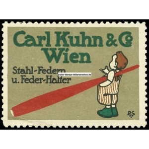 Kuhn Stahl-Federn Feder-Halter Wien (001a)