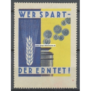 Sparen Wer spart der erntet (001a)