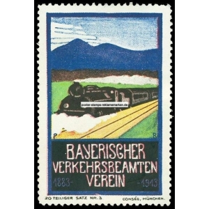 Bayrischer Verkehrs Beamten Verein Nr 03 Eisenbahn im Gebirge (001a)