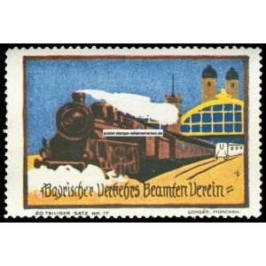 Bayrischer Verkehrs Beamten Verein Nr 17 Eisenbahn (001a)