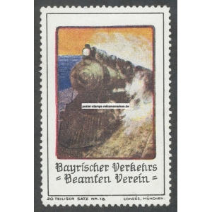 Bayrischer Verkehrs Beamten Verein Nr 18 Eisenbahn (001a)