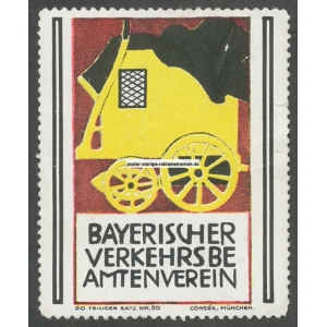 Bayrischer Verkehrs Beamten Verein Nr 20 Kutsche (001a)