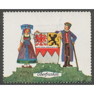 Bayern Wappen Trachten Oberfranken (001a)