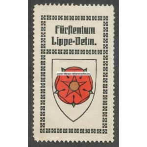 Lippe Detmold Fürstentum Wappen (001a)