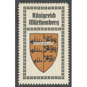 Württemberg Königreich Wappen (001a)