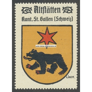 Altstetten Kanton St. Gallen R. Linck Wappen (001a)