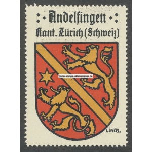 Andelfingen Kanton Zürich R. Linck Wappen (001a)