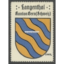 Langenthal Kanton Bern R. Linck Wappen (001a)