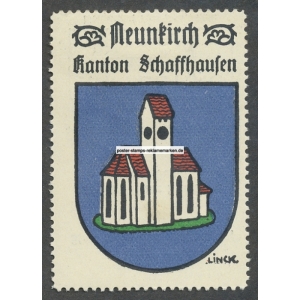 Neunkirch Kanton Schaffhausen R. Linck Wappen (001a)