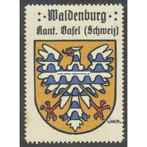 Waldenburg Kanton Basel R. Linck Wappen (001a)