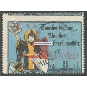 Briefmarkensammler Tauschverbindung München (b 001a)