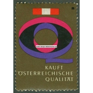 Kauft Österreichische Qualität (001a)