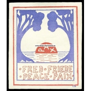 Pax Red Friede Peace Paix (001a)