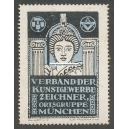 Verband der Kunstgewerbe Zeichner München Johannes Würstl (hellblau 001a)