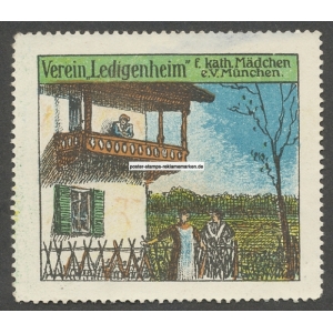 Verein Ledigenheim katholische Mädchen München (Balkon 001a)