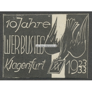 Werbusieg Klagenfurt 10 Jahre 1933 (weiss 001a)