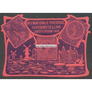 Amsterdam 1909 Postzegel Tentoonstelling (001a)