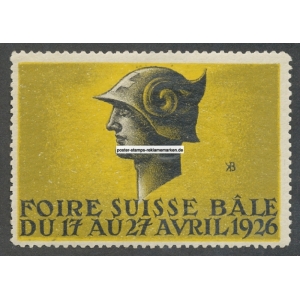 Bâle 1926 Foire Suisse Karl Bickel (001a)