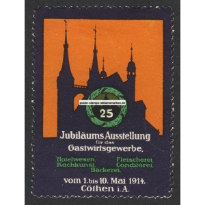 Cöthen 1914 25. Jubiläums Ausstellung Gastwirtsgewerbe (001a)