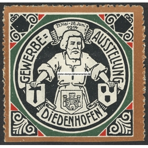 Diedenhofen 1914 Gewerbe Ausstellung (001a)