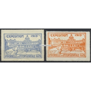 Gand 1913 Exposition Universelle & Internationale (2x - 001a)