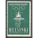 Olympiade 1952 Helsinki Spendenmarke (001 a)